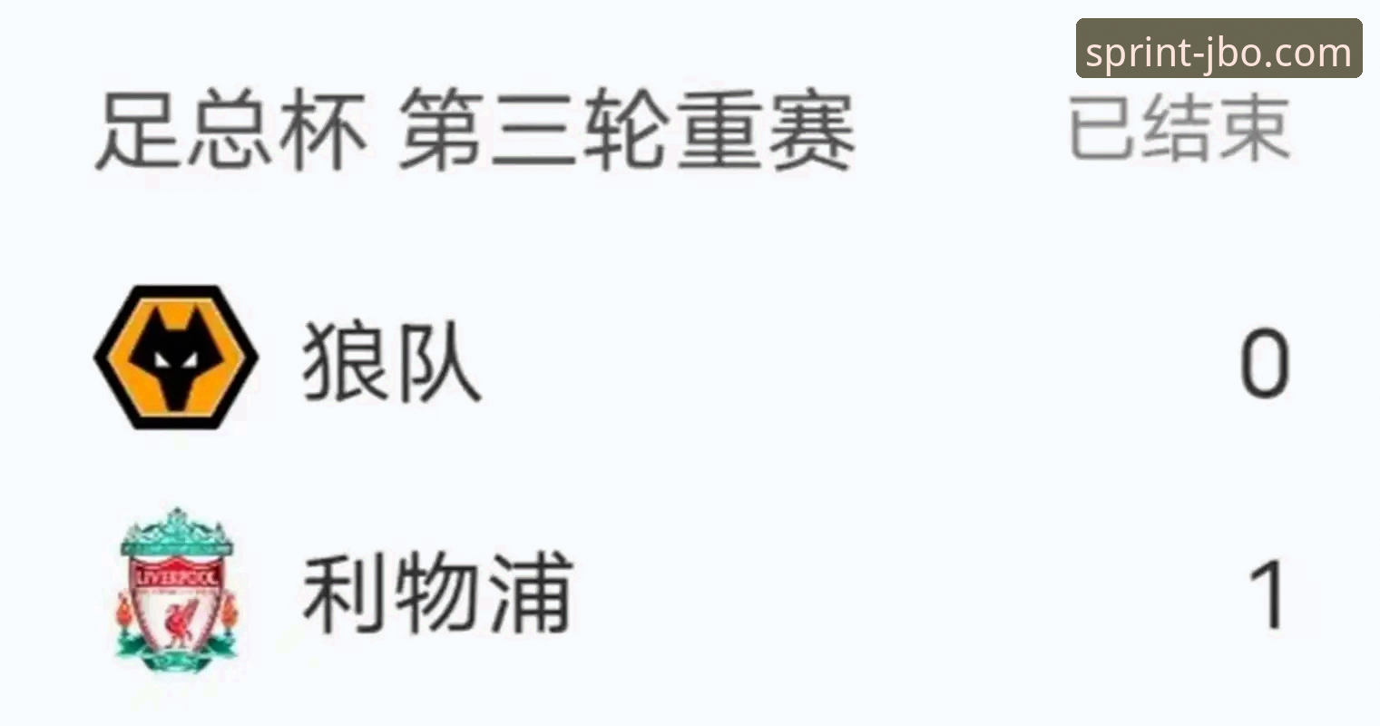 深度解析利物浦3-1狼队晋级足总杯八强：一场专业体育直播平台的战术复盘教程
